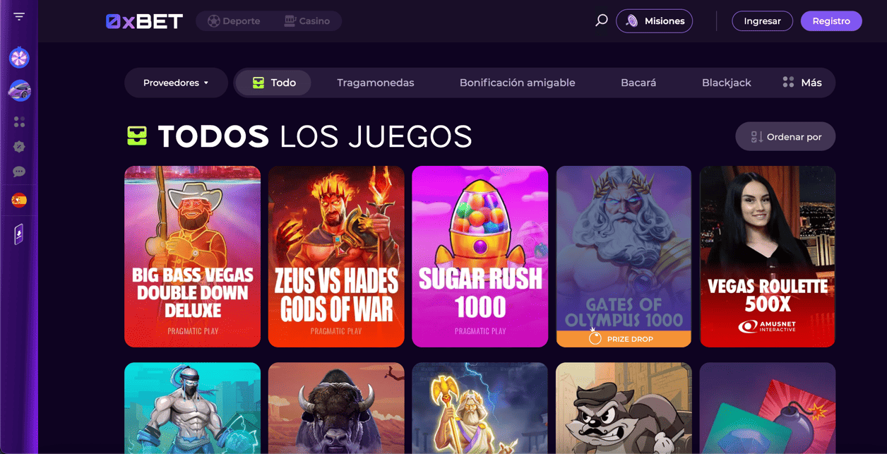 0xbet juegos